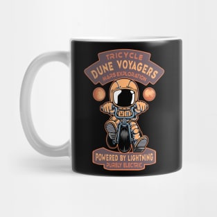 Astronaut Tricycle Dune Voyagers - Mars Exploration Mug